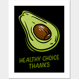 Avocado Fruit - Art and Drawing For Fruit Lovers Posters and Art